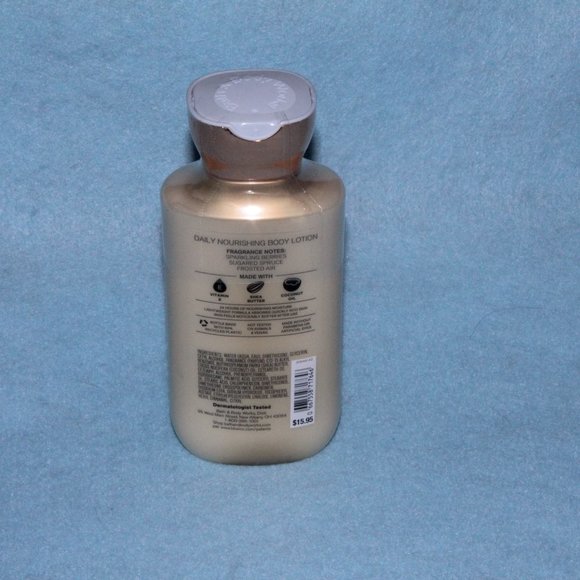 BATH AND BODY WORKS: Golden Berry Mistletoe Body Lotion - Picture 2 of 2